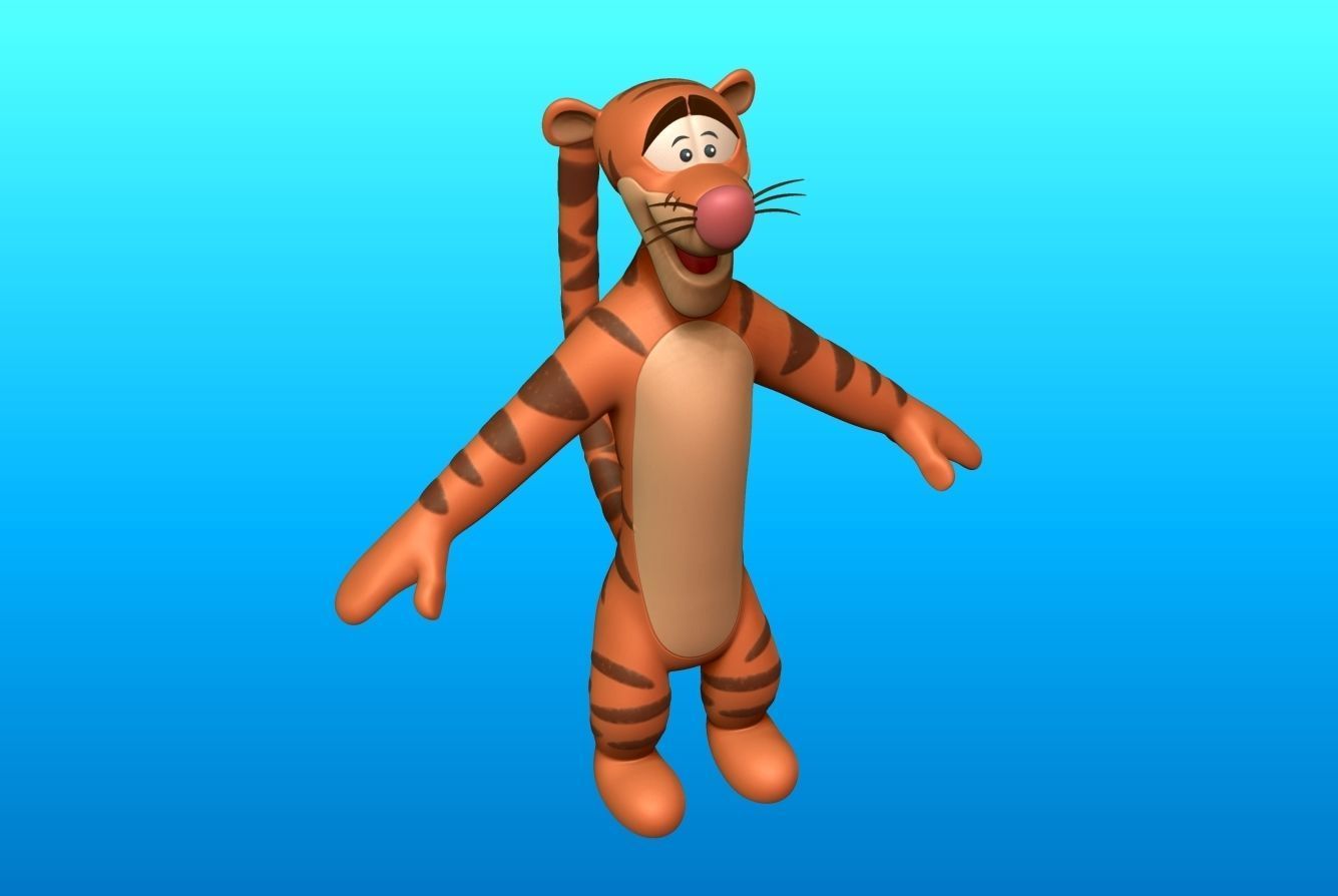 Tigger Optimize  3D model_5