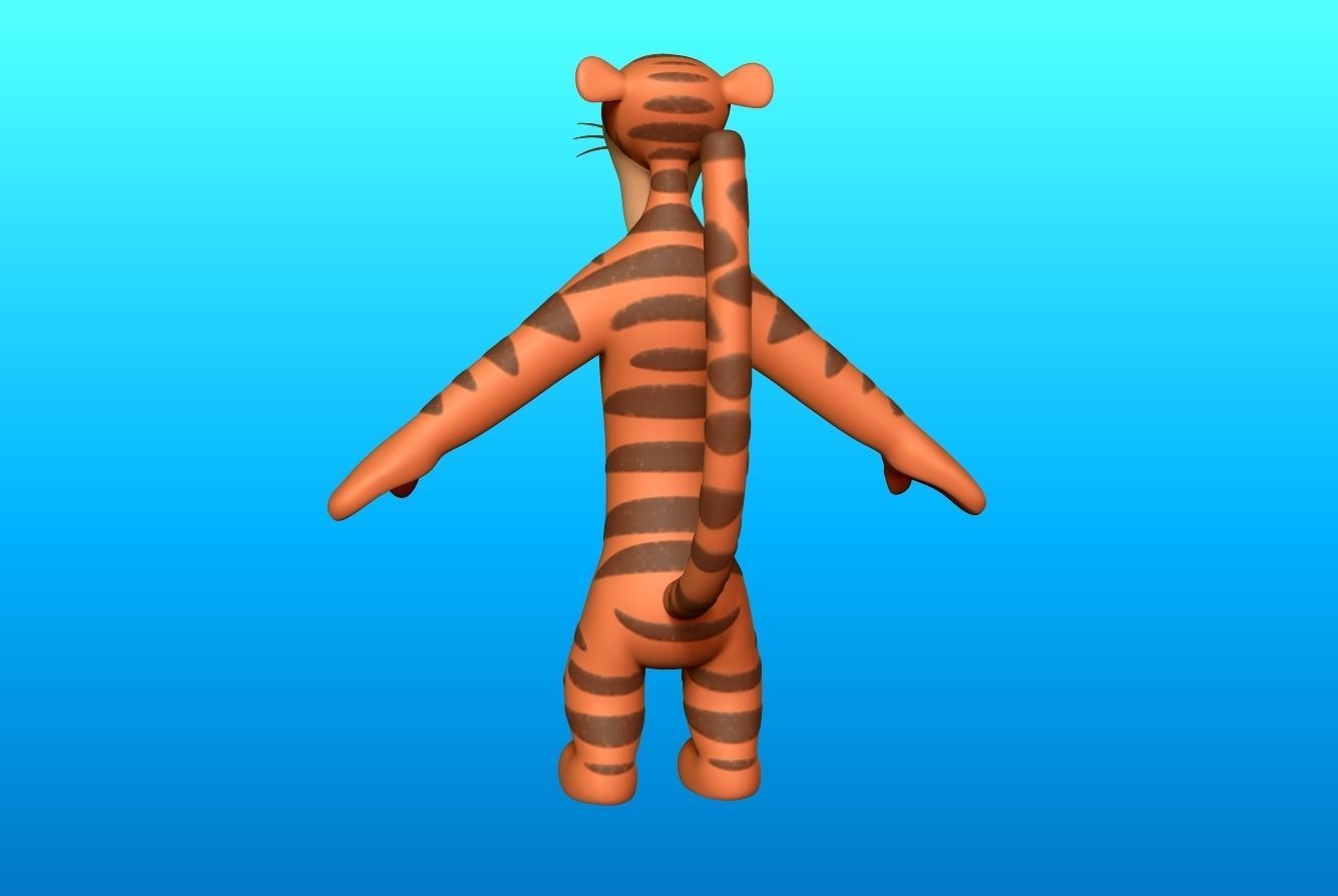 Tigger Optimize  3D model_3