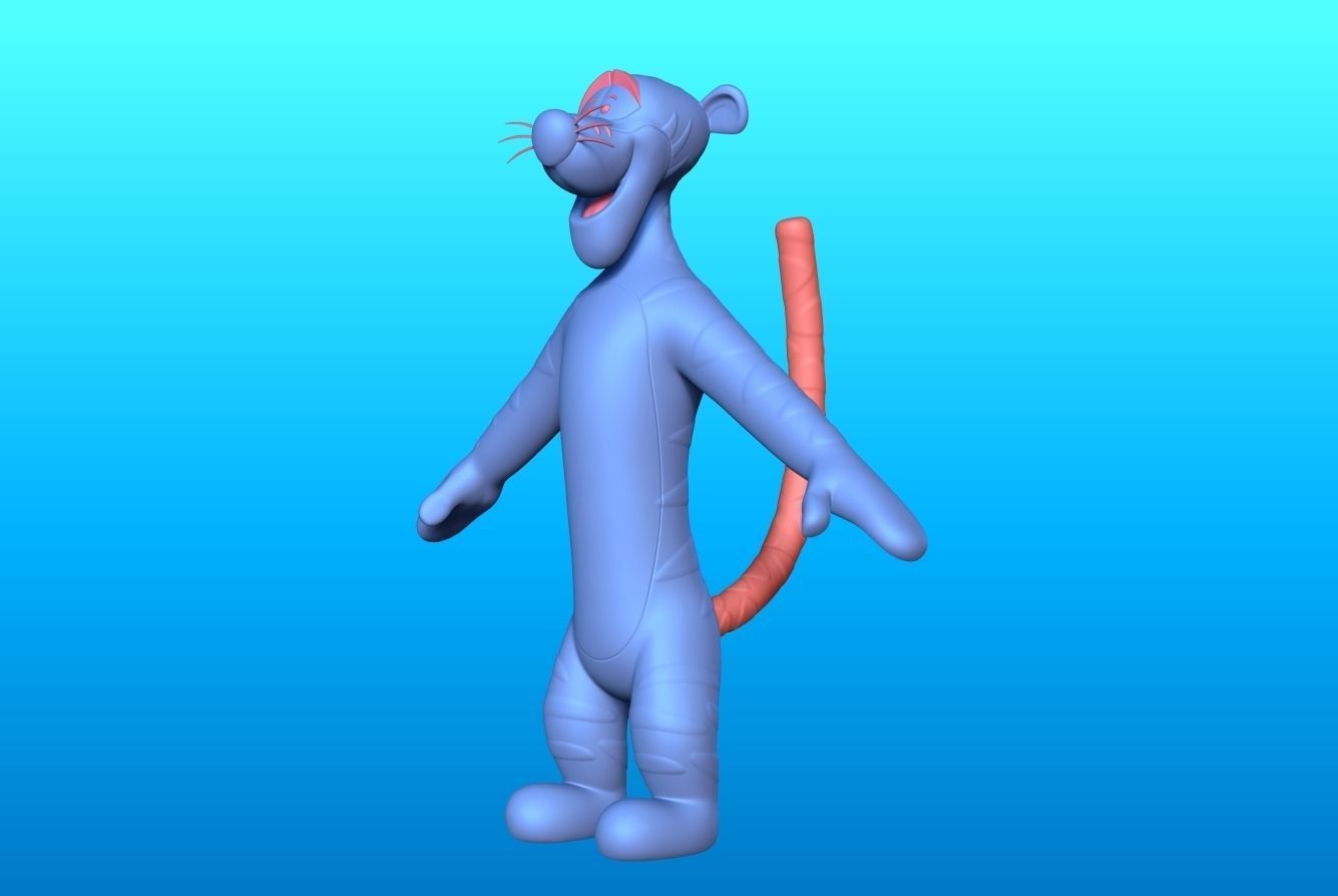 Tigger Optimize  3D model_10