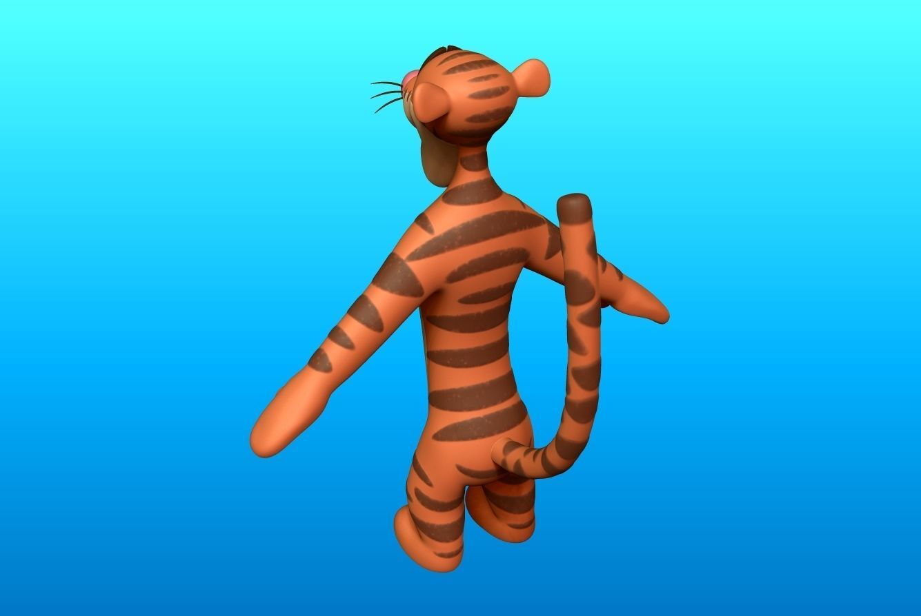 Tigger Optimize  3D model_7
