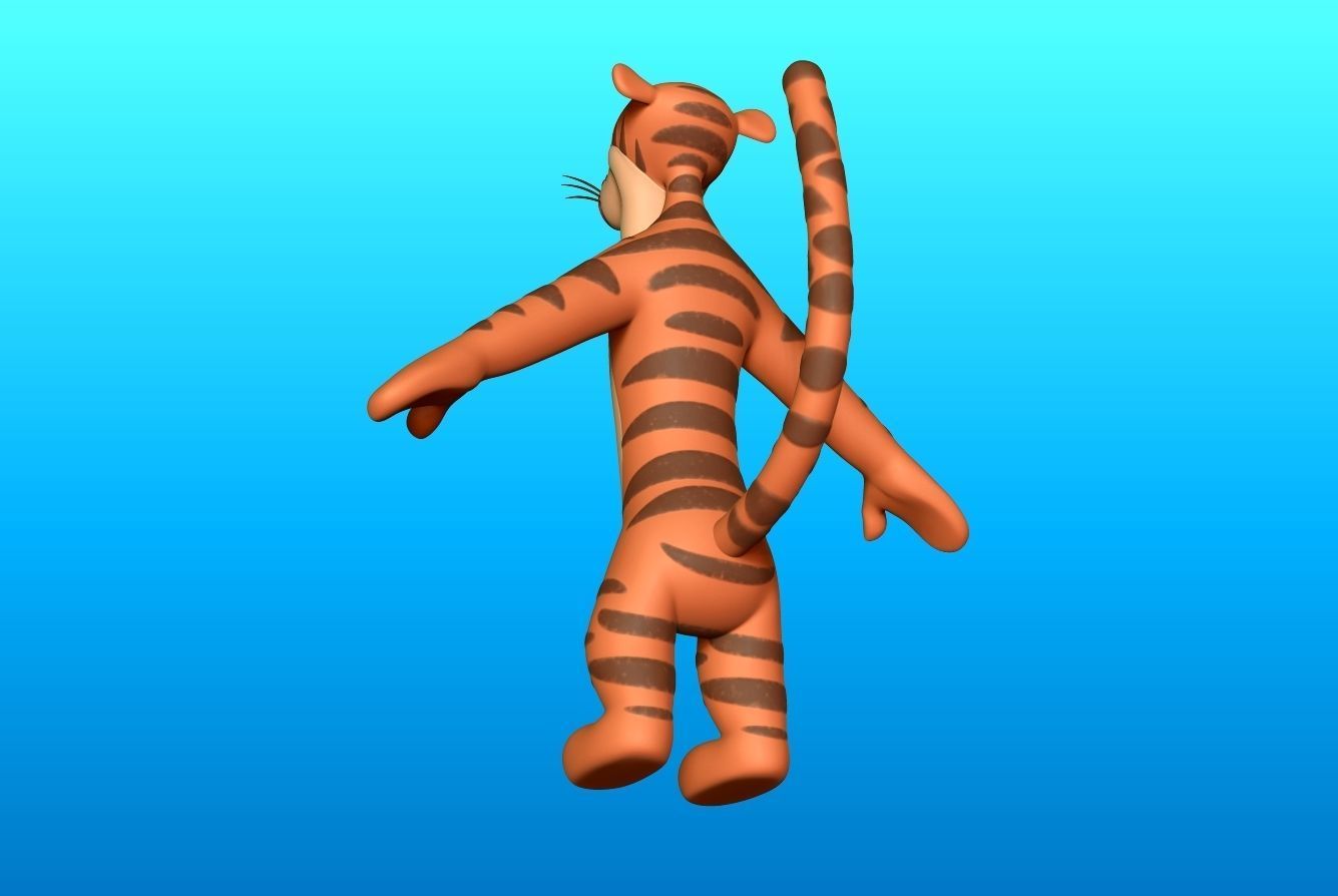 Tigger Optimize  3D model_6