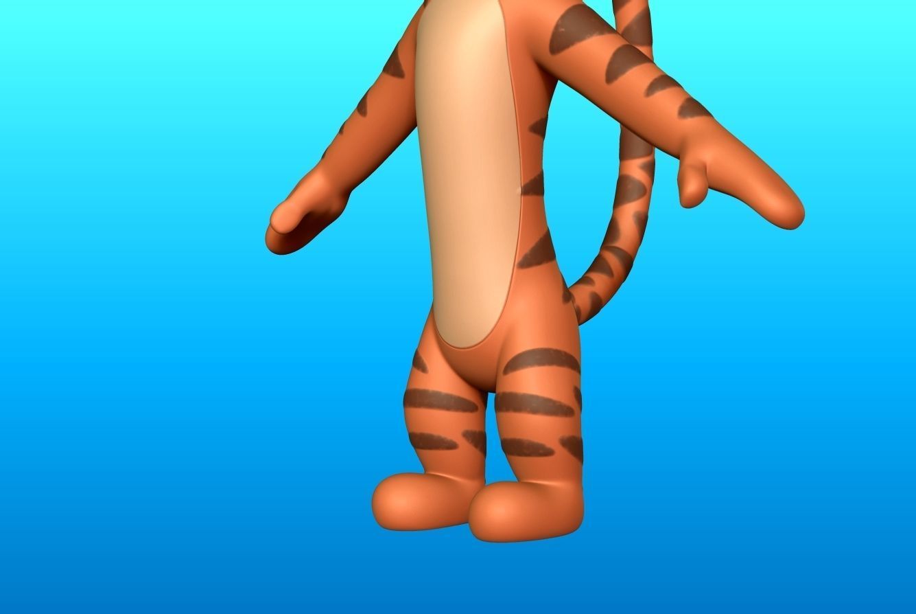Tigger Optimize  3D model_9