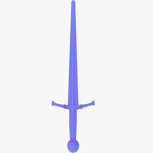 Sword Low-poly 3D model