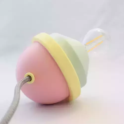 Rolly Poly lamp 3D print model