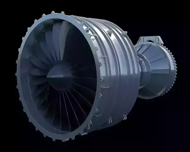 AIRCRAFT TURBOFAN ENGINE