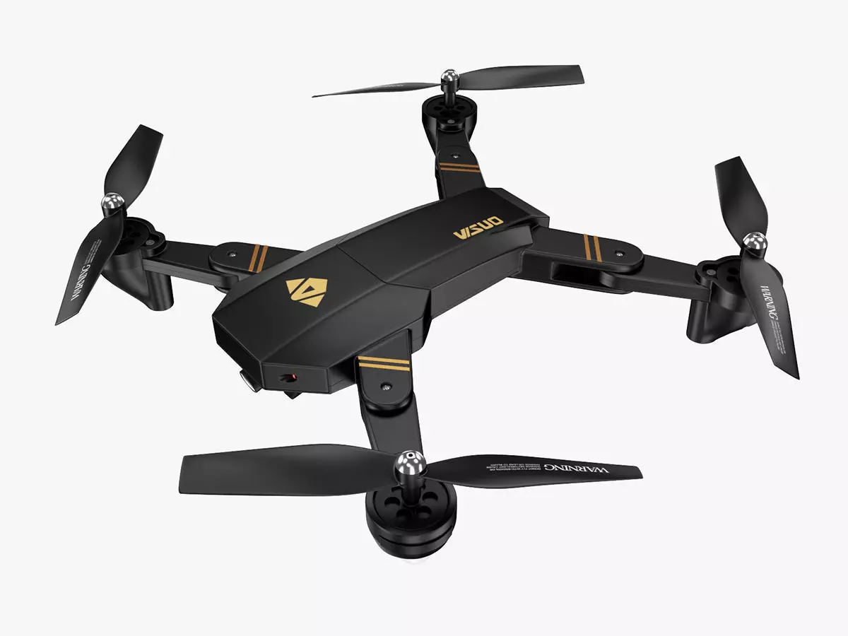 Black Drone 3D model