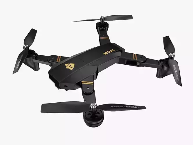 Black Drone 3D model