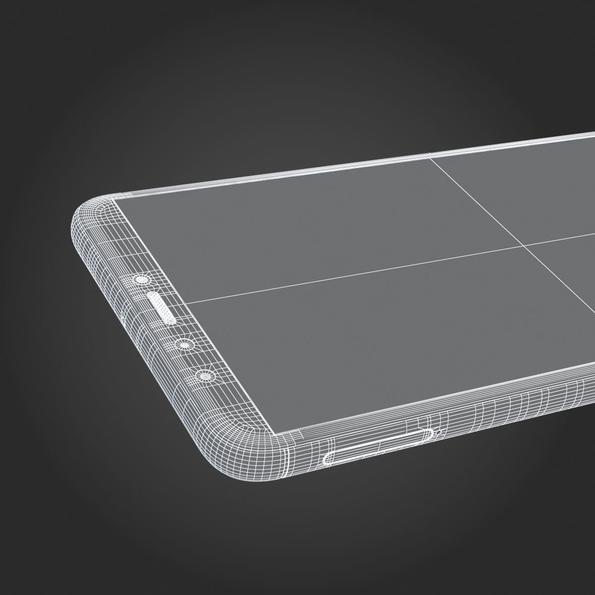 Huawei Y9 2018 Black 3D model_15