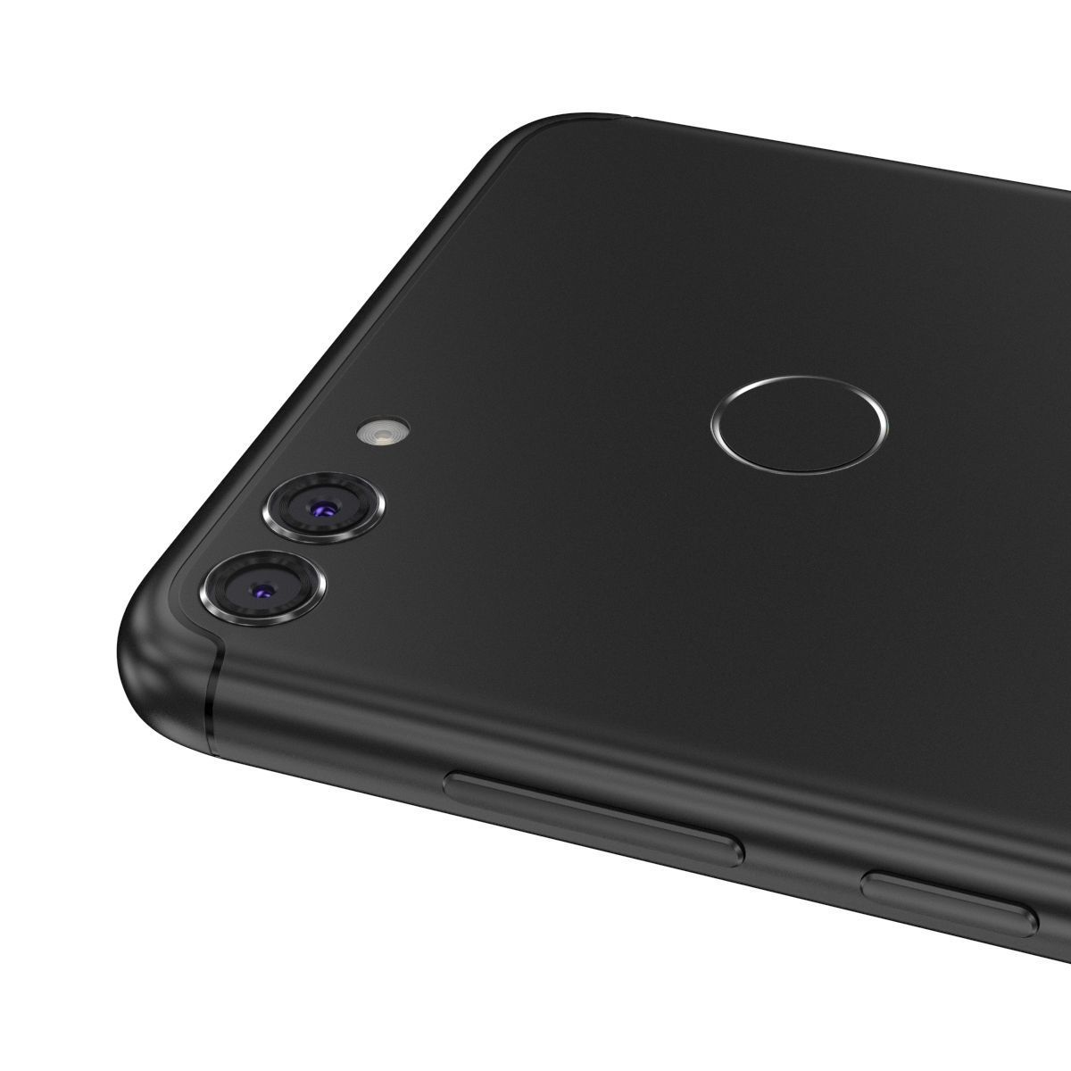 Huawei Y9 2018 Black 3D model_1