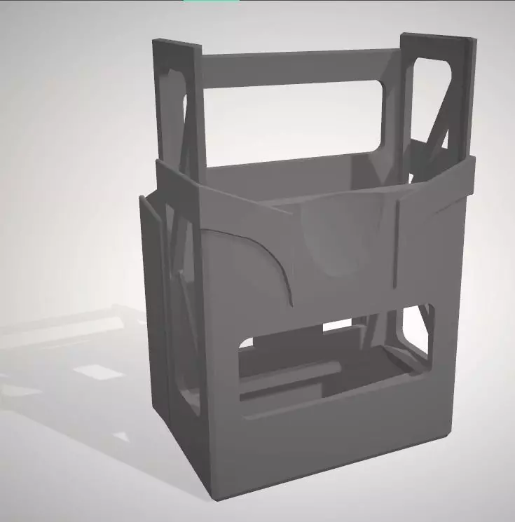 Cigarette holder 3D print model_0