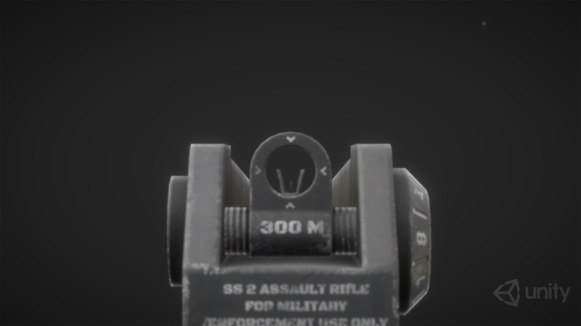 SS2 Assault Rifle Free low-poly 3D model_6