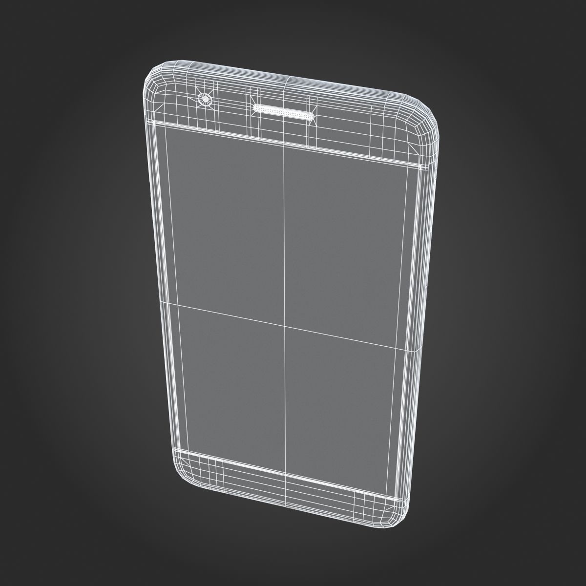 LG K30 Black 3D model_11