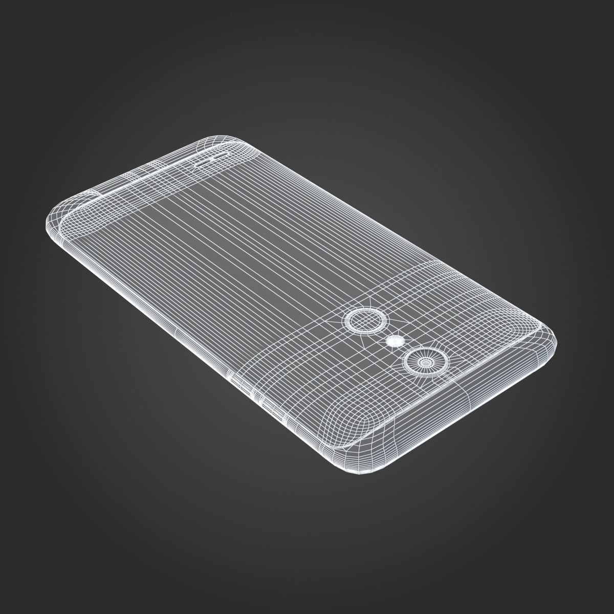 LG K30 Black 3D model_14