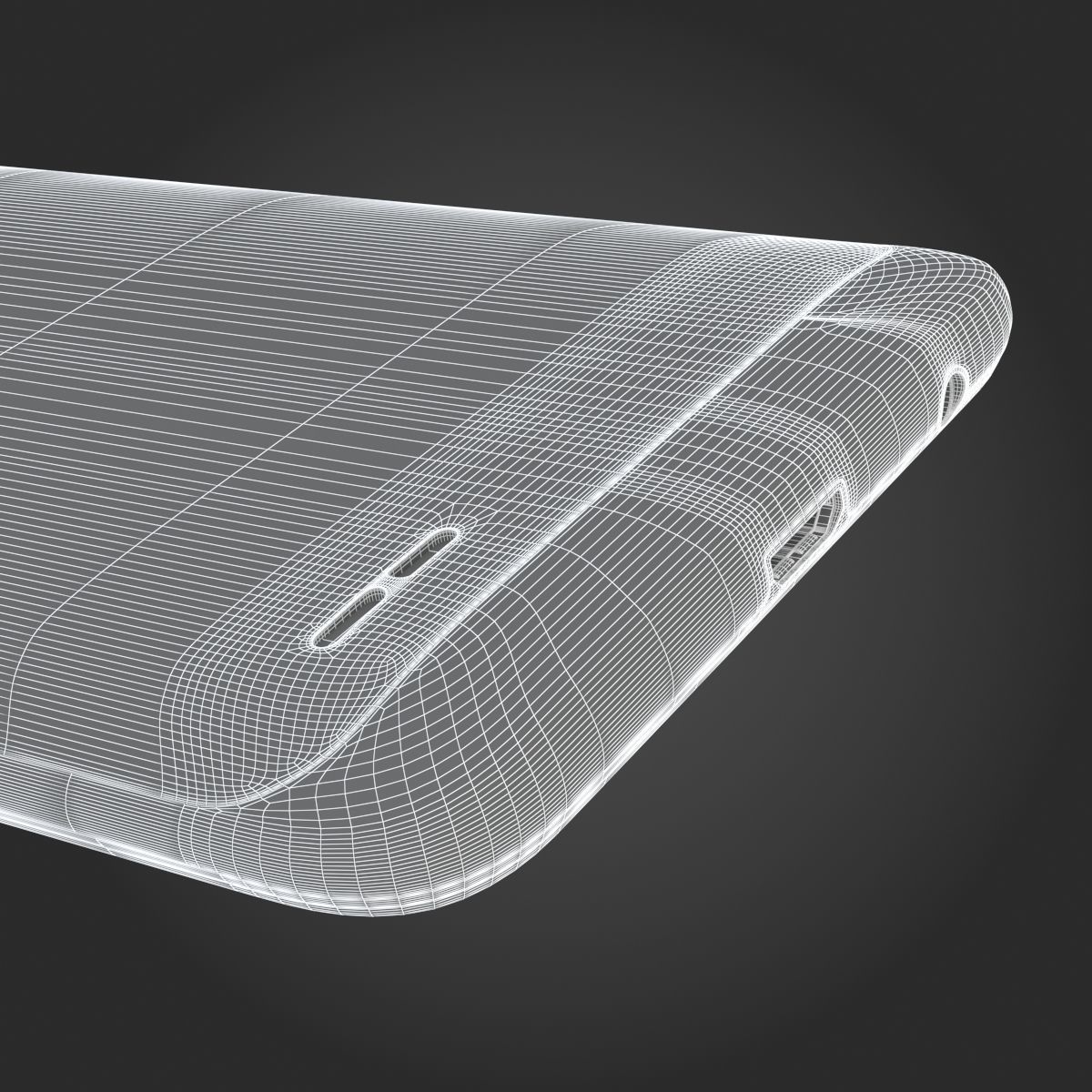 LG K30 Black 3D model_18