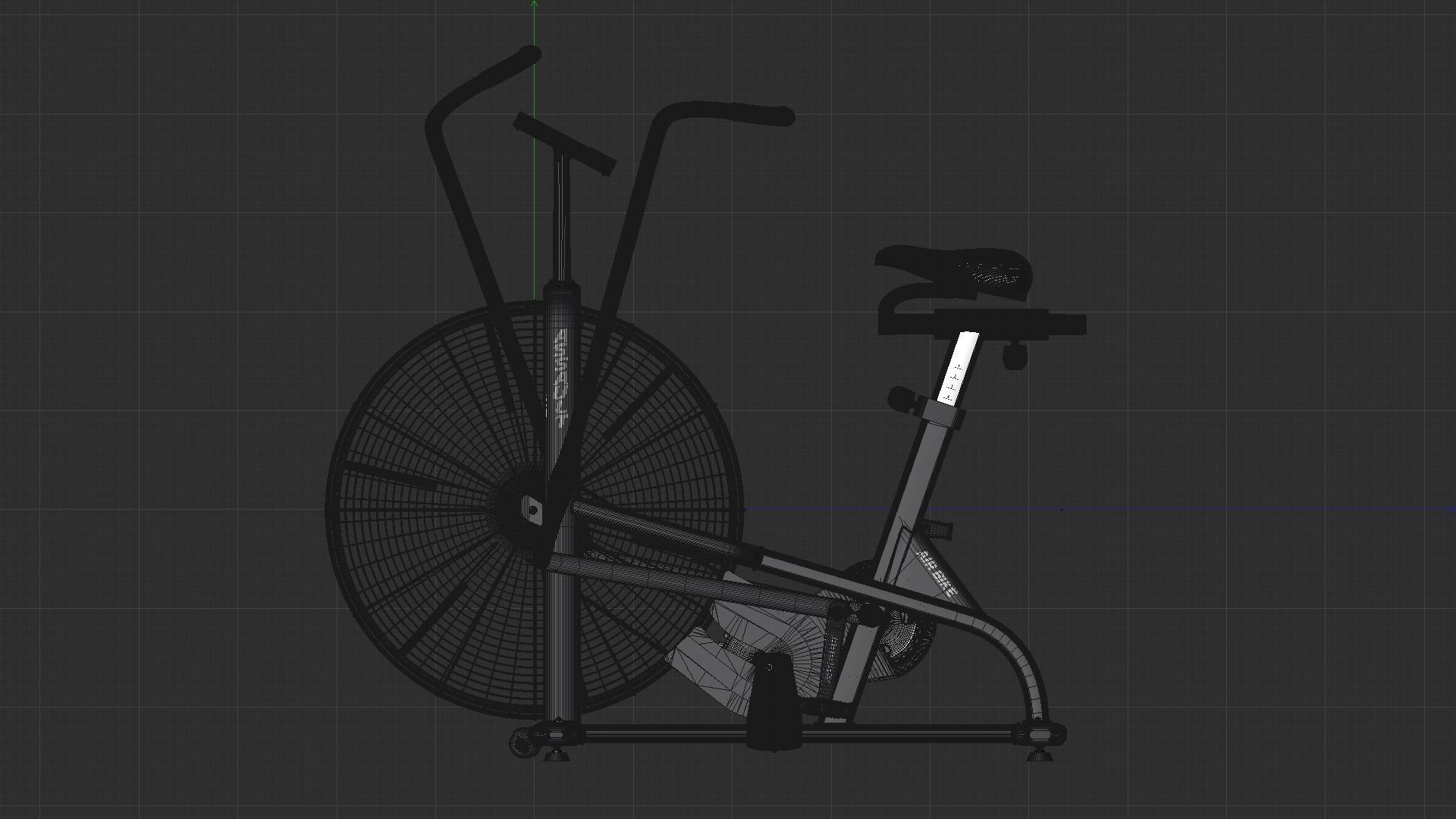 Assault AirBike 3D model_20