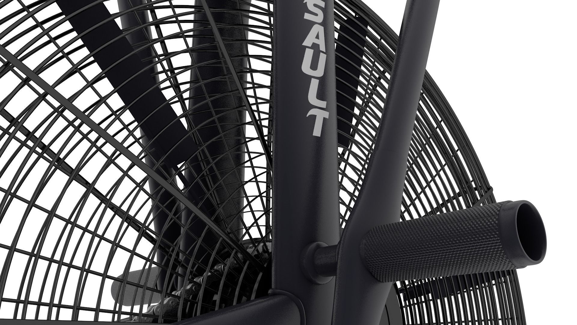 Assault AirBike 3D model_12