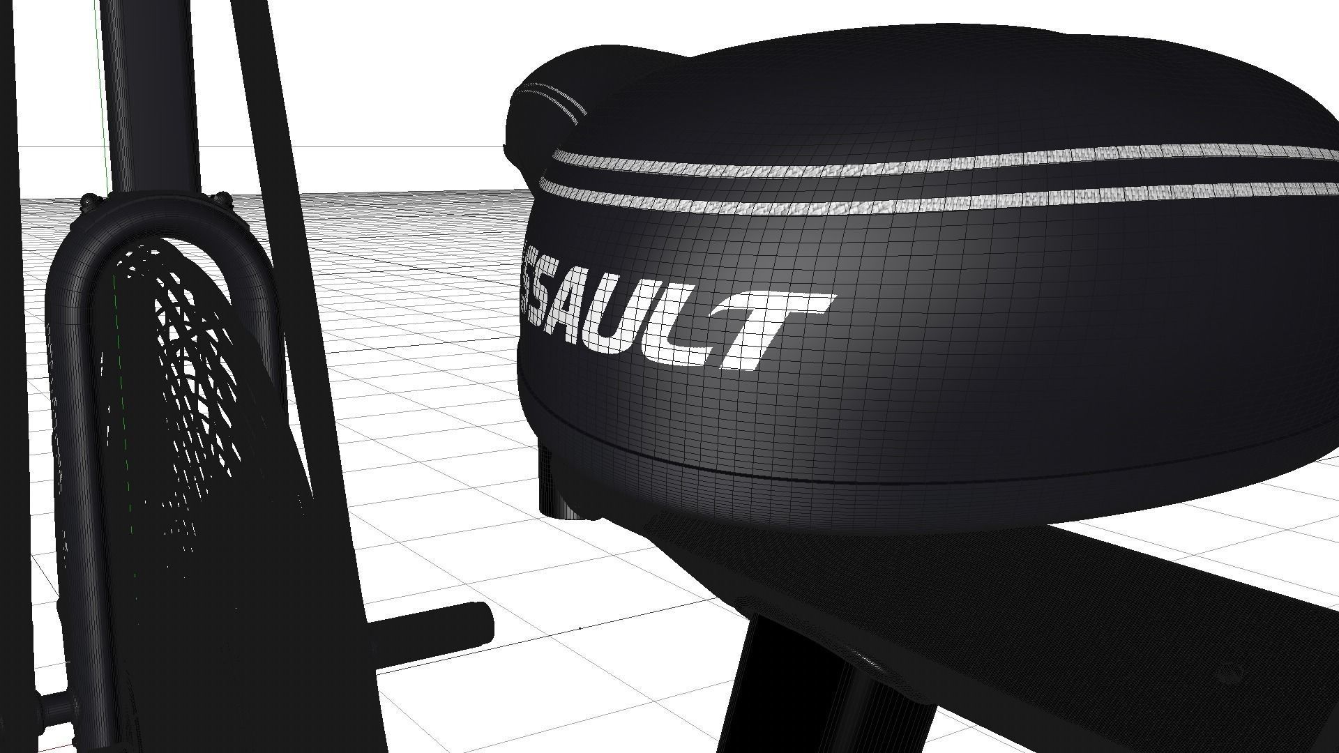 Assault AirBike 3D model_23