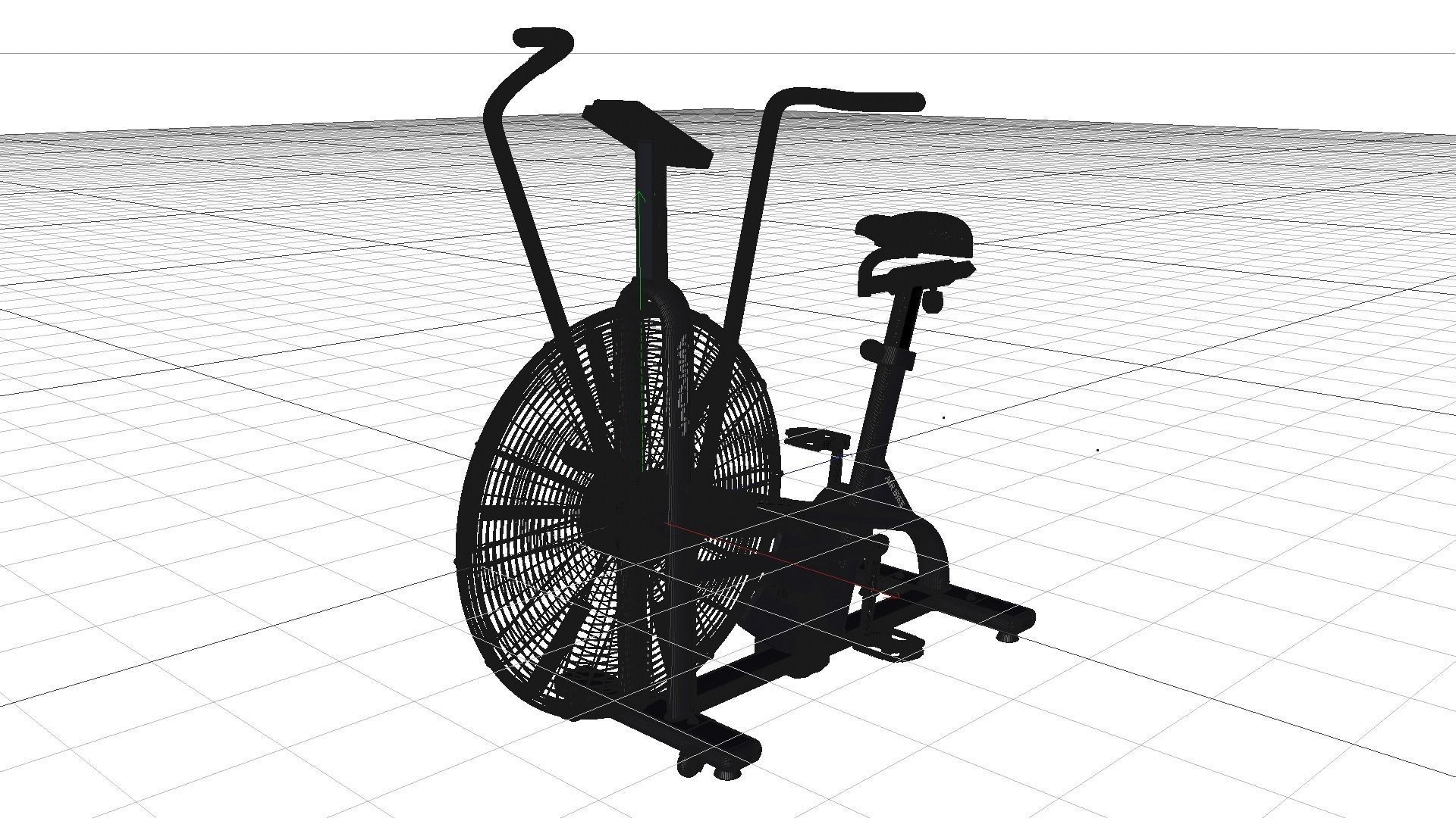 Assault AirBike 3D model_19