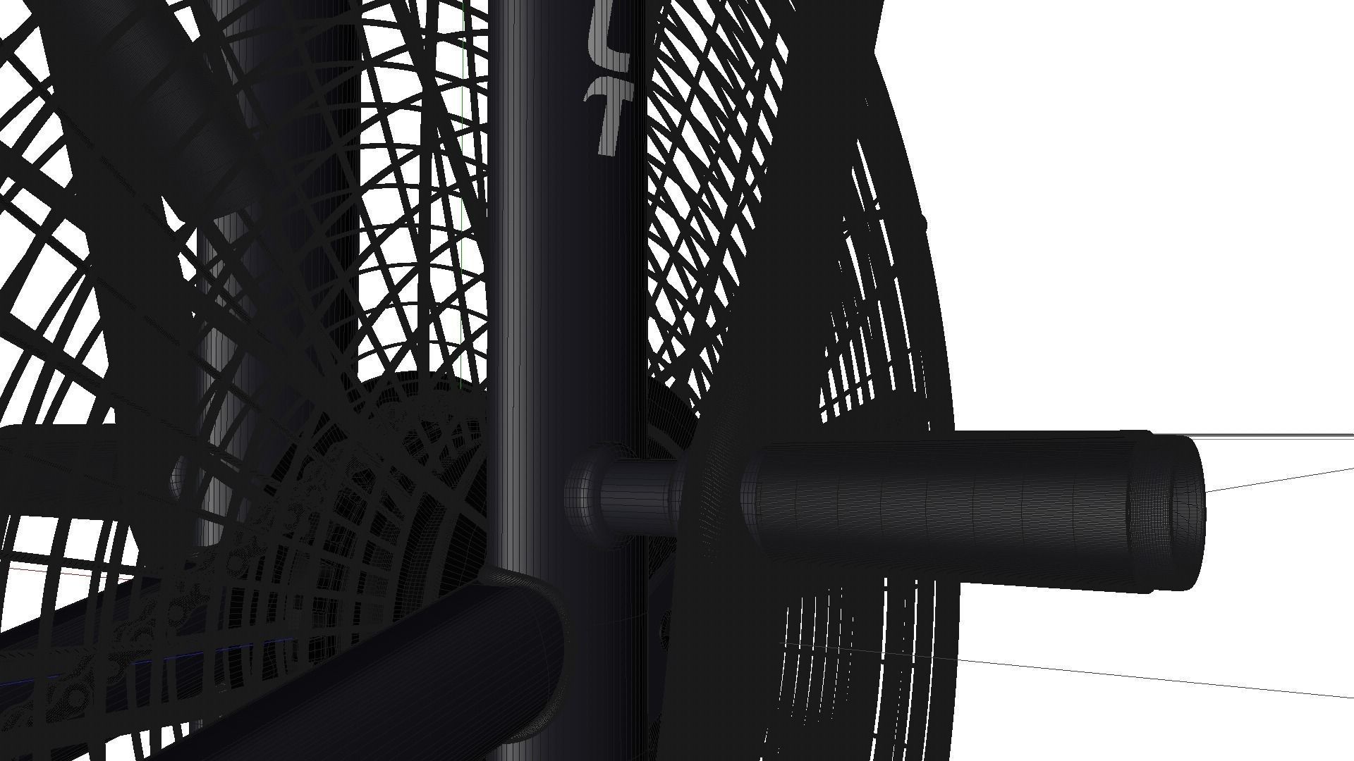 Assault AirBike 3D model_24