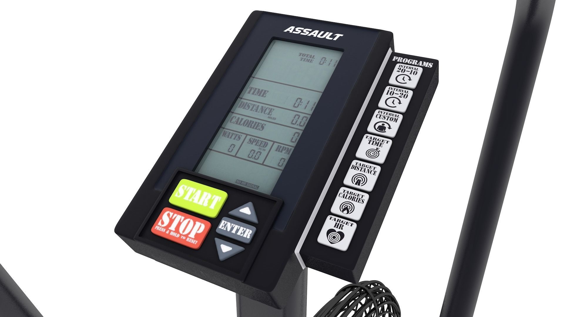 Assault AirBike 3D model_9