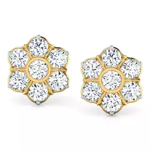 Diamond Stud Earring