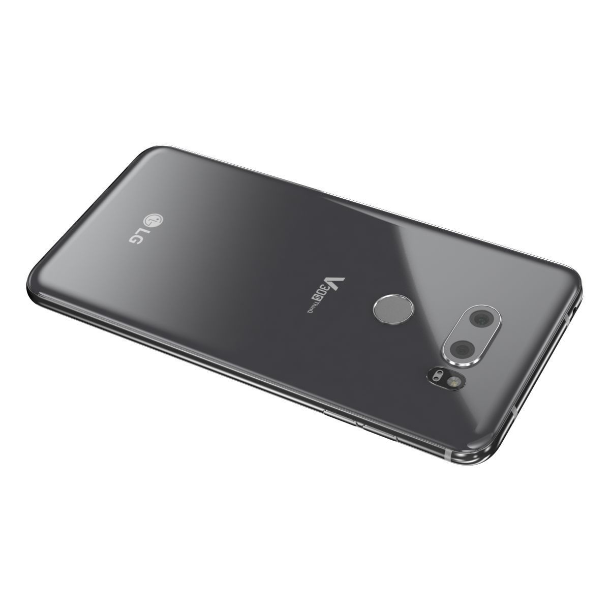 LG V30s ThinQ Platinum Gray 3D model_7