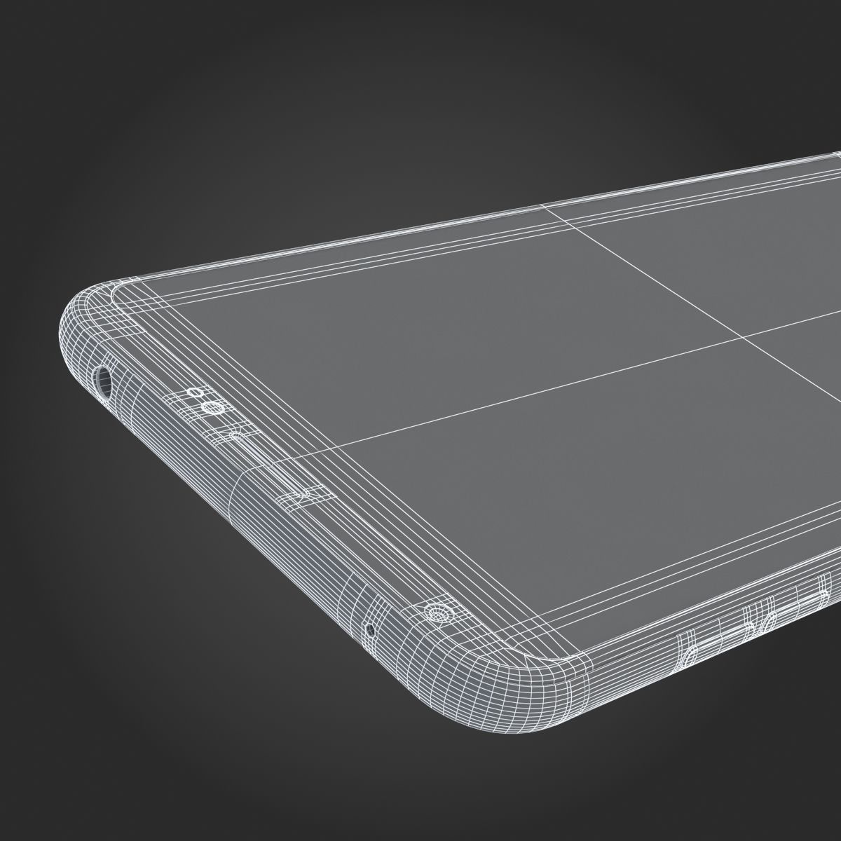 LG V30s ThinQ Platinum Gray 3D model_15