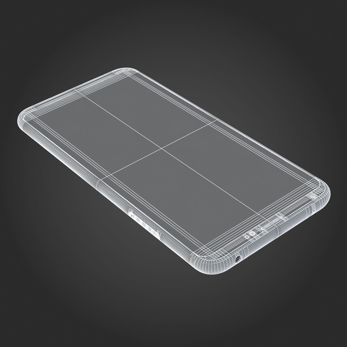 LG V30s ThinQ Platinum Gray 3D model_13