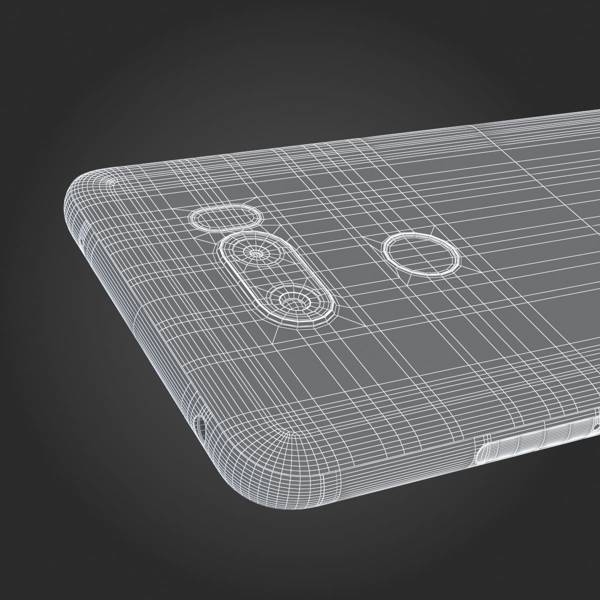 LG V30s ThinQ Platinum Gray 3D model_19