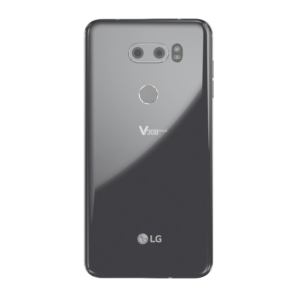 LG V30s ThinQ Platinum Gray 3D model_3