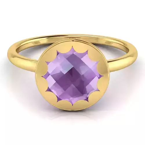 Star Amethyst Ring