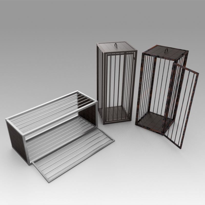 Medieval cages