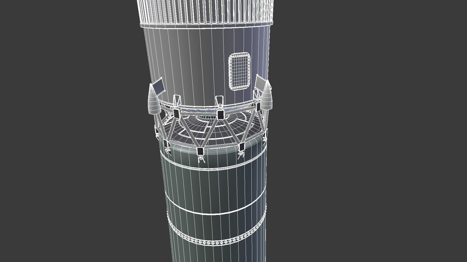 R-7 Rocket Vostok 3D model_22