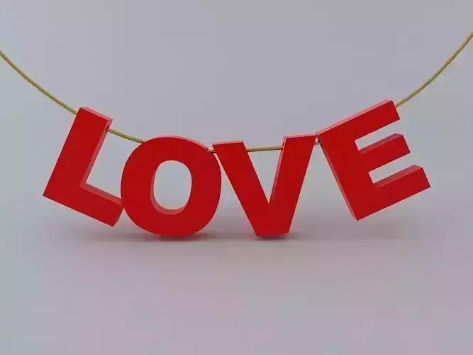 A to Z English Letters Alphabet Free 3D print model