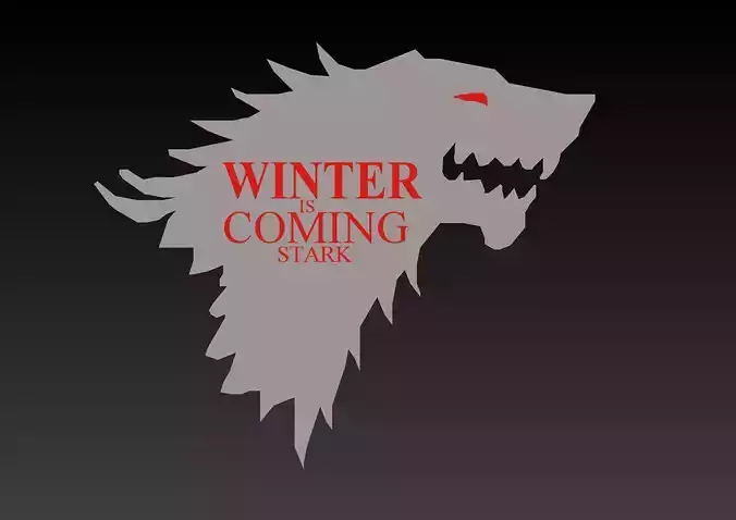 House Stark Emblem and slogan