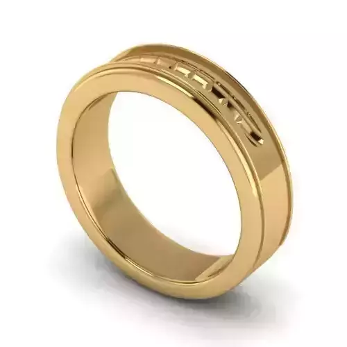 Gold Color Wedding Ring 1