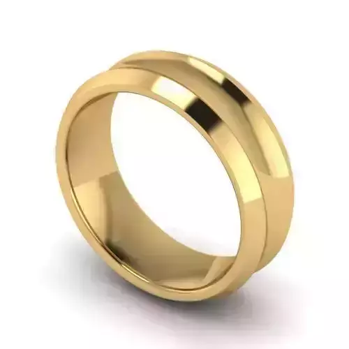 Gold Color Wedding Ring 2