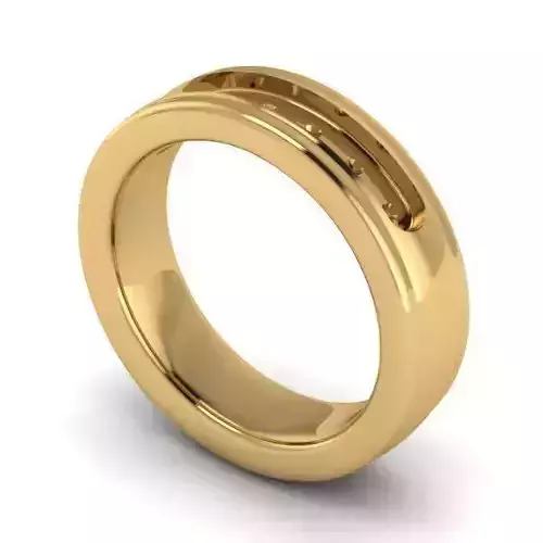 Gold Color Wedding Ring 4