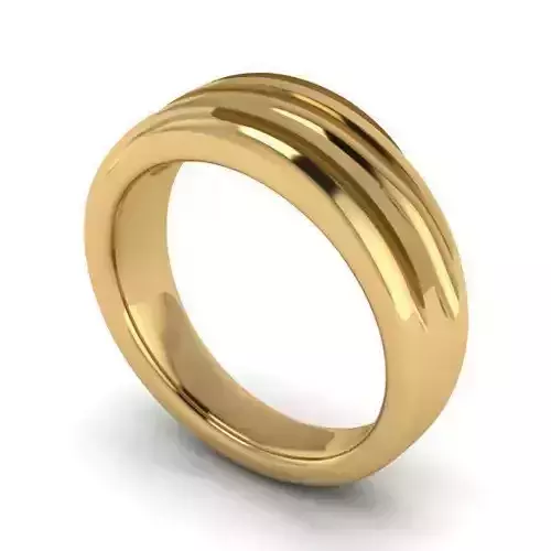 Gold Color Wedding Ring 7