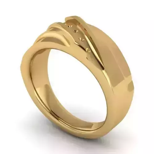 Gold Color Wedding Ring 8