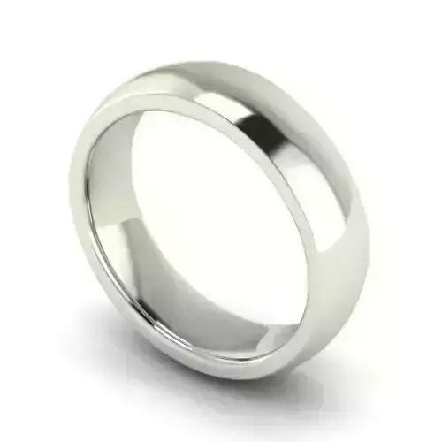 Silver Color Wedding Ring 13