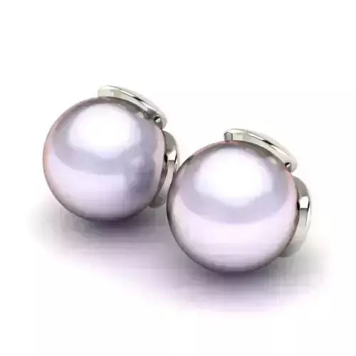Eartops With Pearls