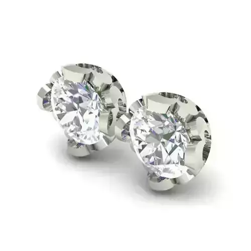 Eartops With Diamonds 1