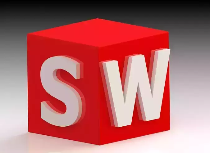 SolidWorks Icon Logo 3D model