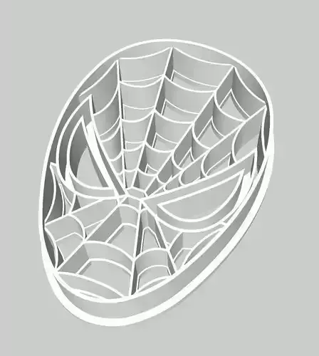 Spiderman Cookie Fondant Cutter