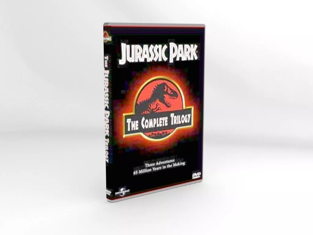 Jurassic Park DVD Free 3D model