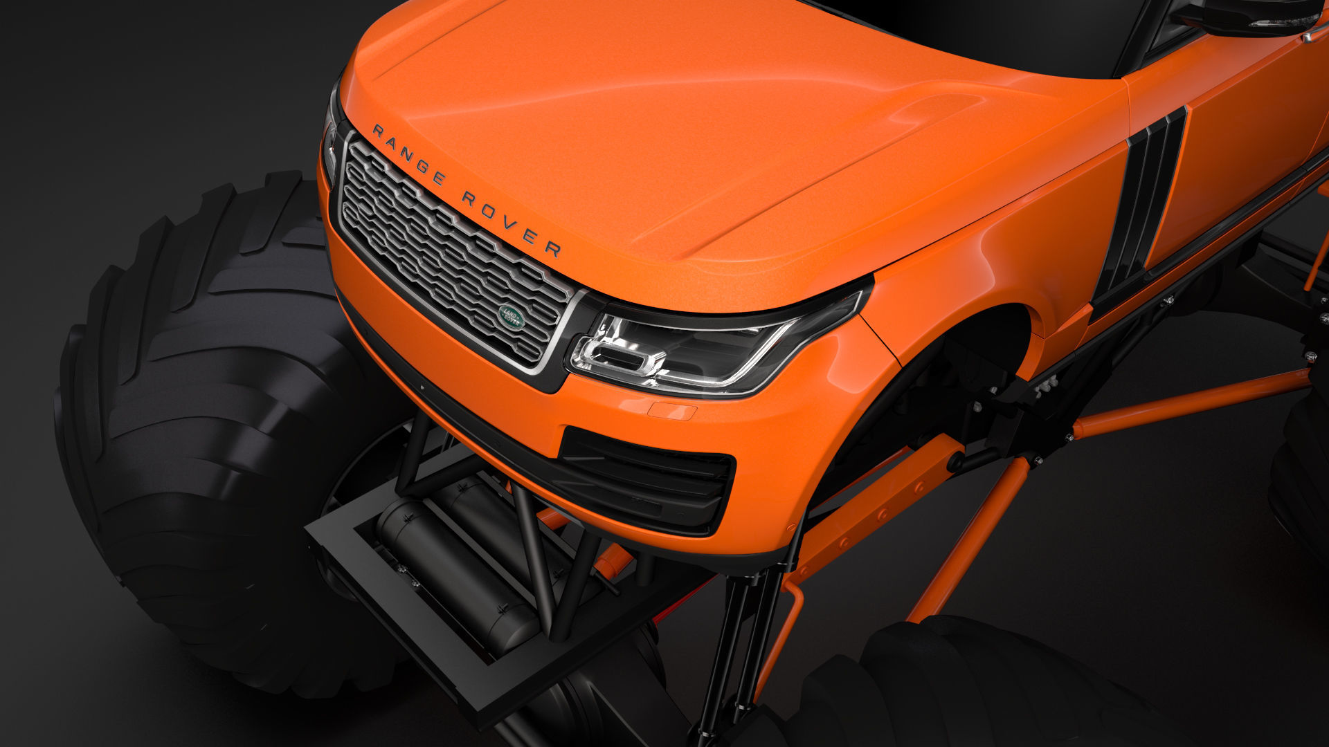 Monster Truck Range Rover SVAutobiography Dynamic 3D model_6
