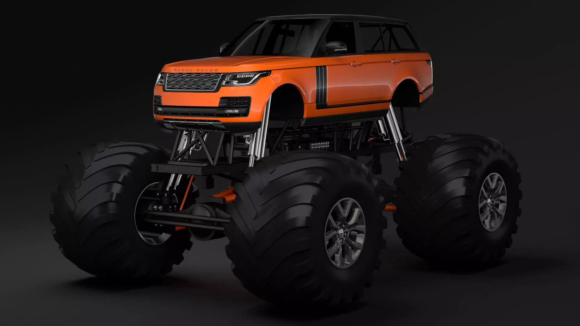 Monster Truck Range Rover SVAutobiography Dynamic 3D model_0