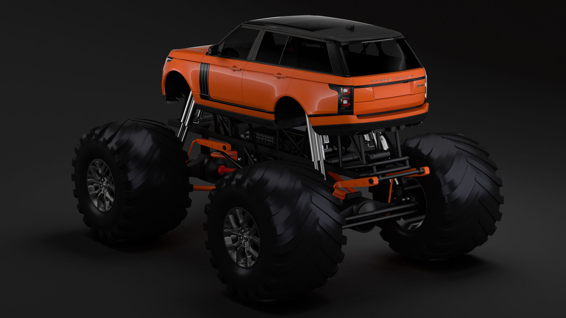 Monster Truck Range Rover SVAutobiography Dynamic 3D model_8