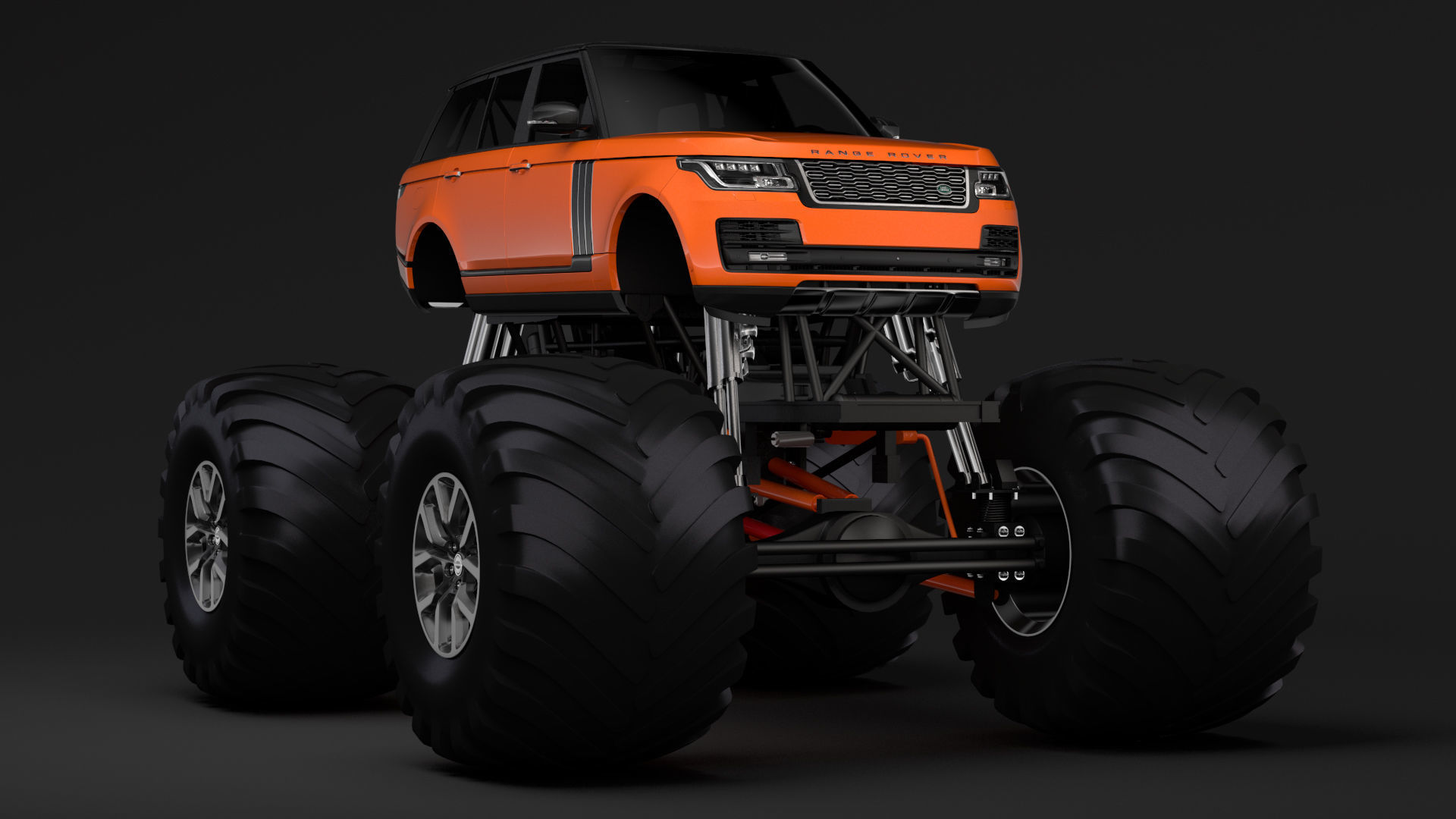 Monster Truck Range Rover SVAutobiography Dynamic 3D model_3